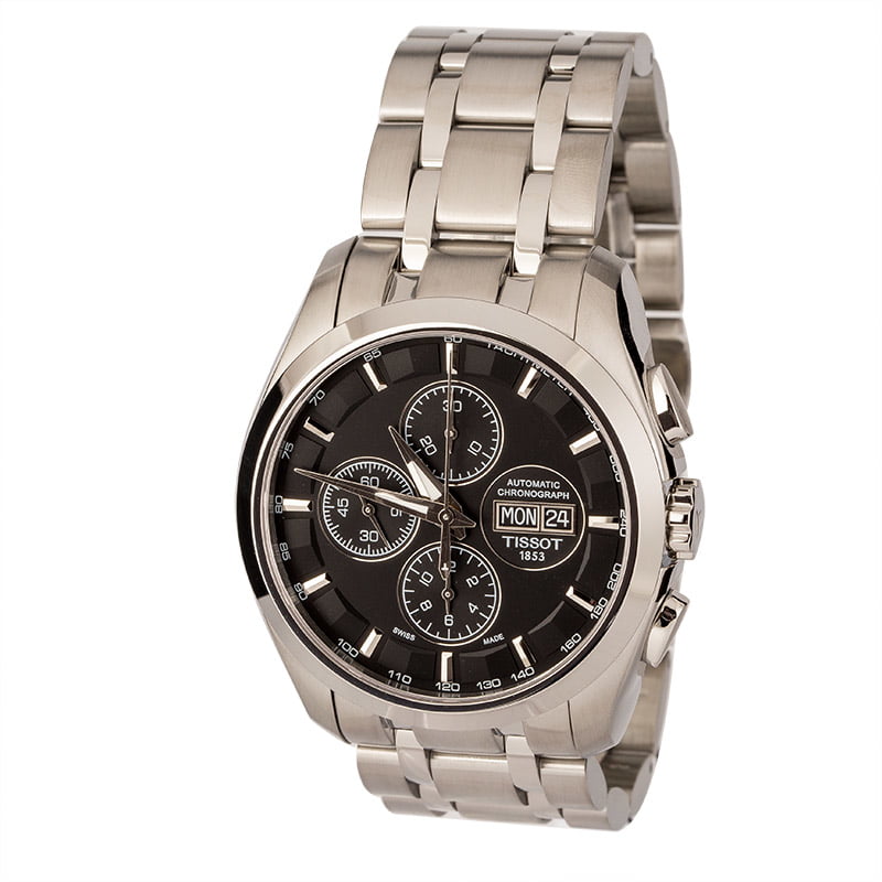 Tissot Couturier Automatic Chronograph Black