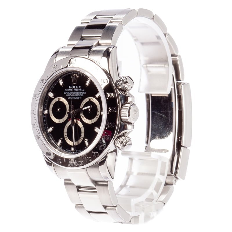 Rolex Daytona Steel 116520 Black Dial