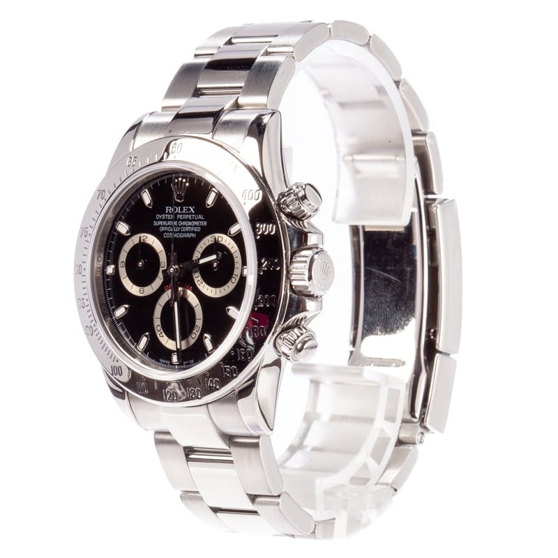 Rolex Daytona Steel 116520 Black Dial