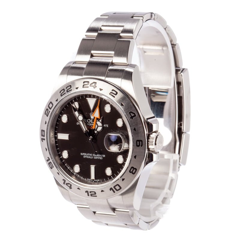 Rolex Explorer 2 Black Dial 216570