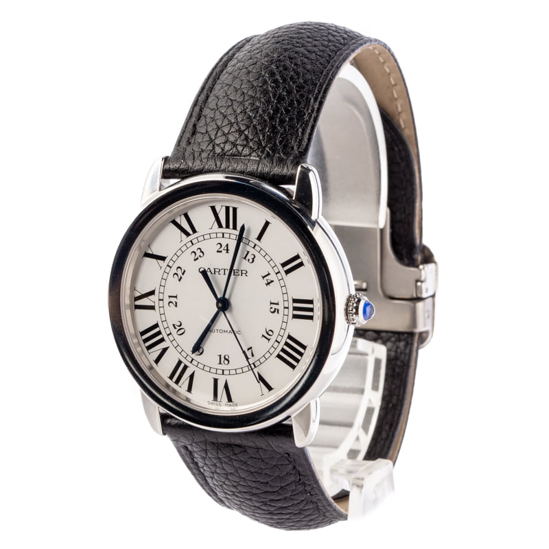 Cartier Ronde Solo de Cartier Silver Dial