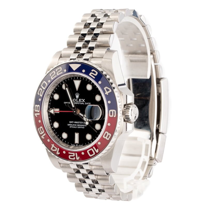 Rolex GMT-Master II Ref 126710 Red & Blue Pepsi