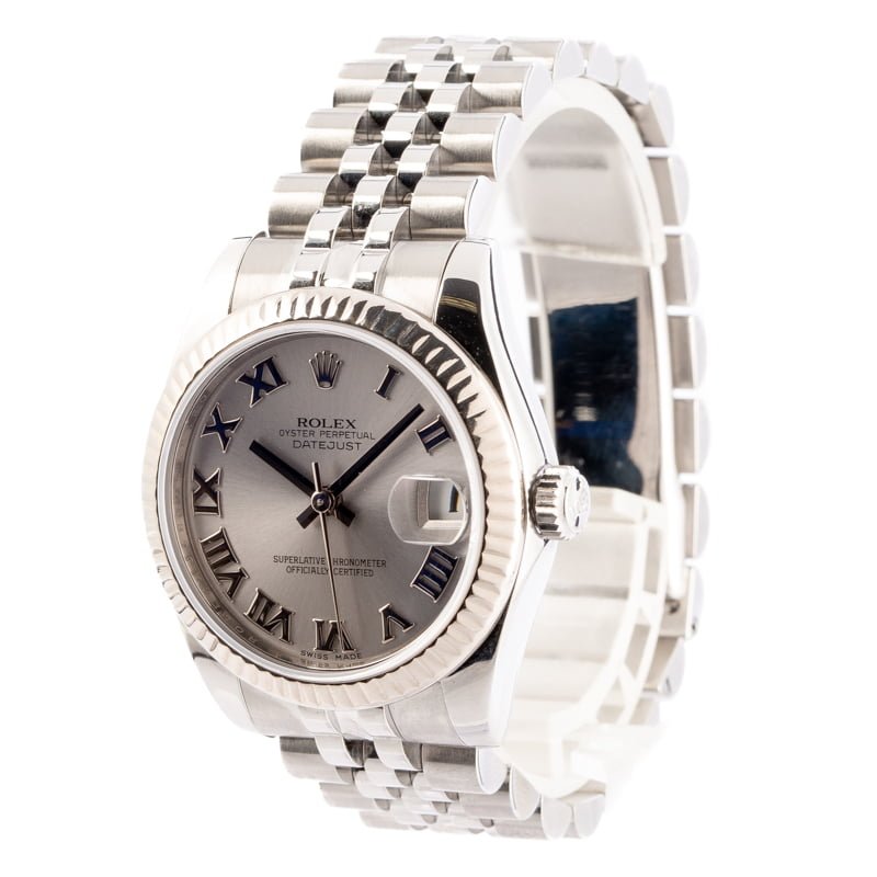 Ladies Rolex Datejust 178274 Roman Dial