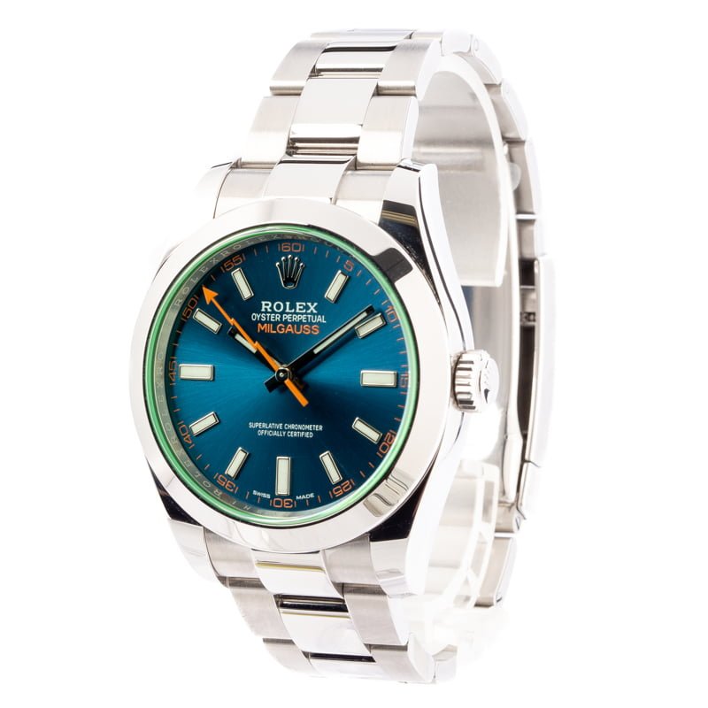 Rolex Milgauss 116400GV Blue Dial