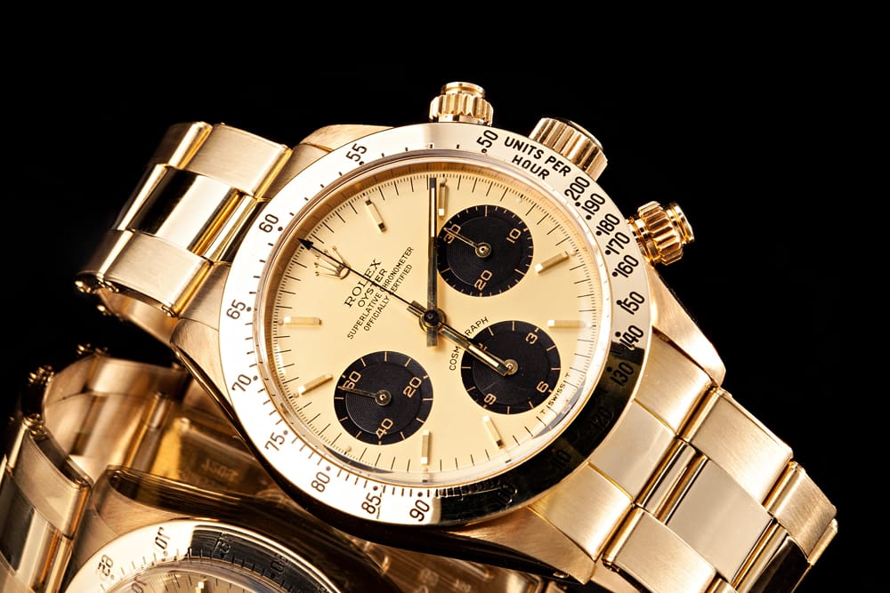 Vintage Gold Rolex Cosmograph Daytona 6265