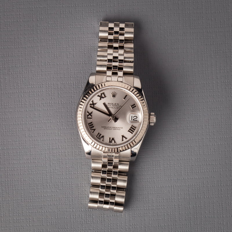 Ladies Rolex Datejust 178274 Roman Dial