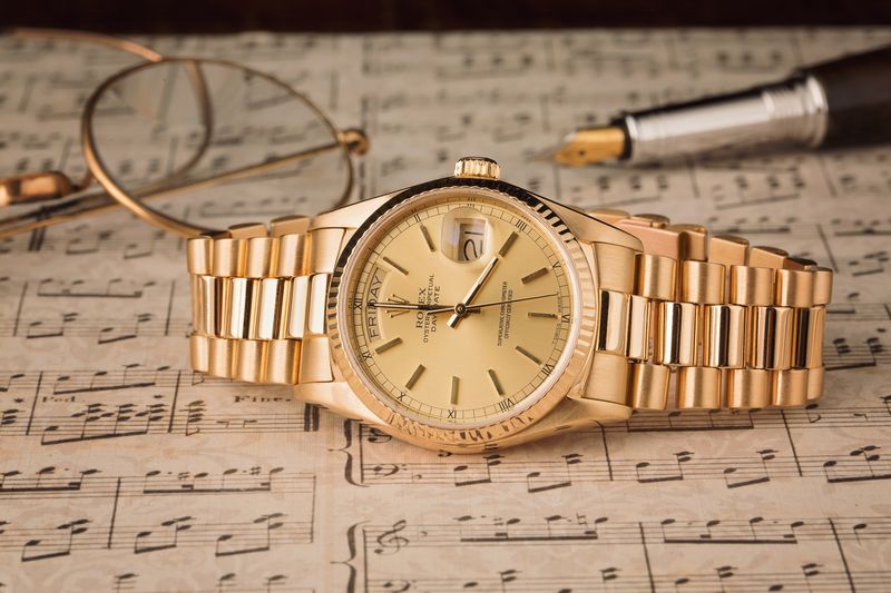 rolex day-date watch