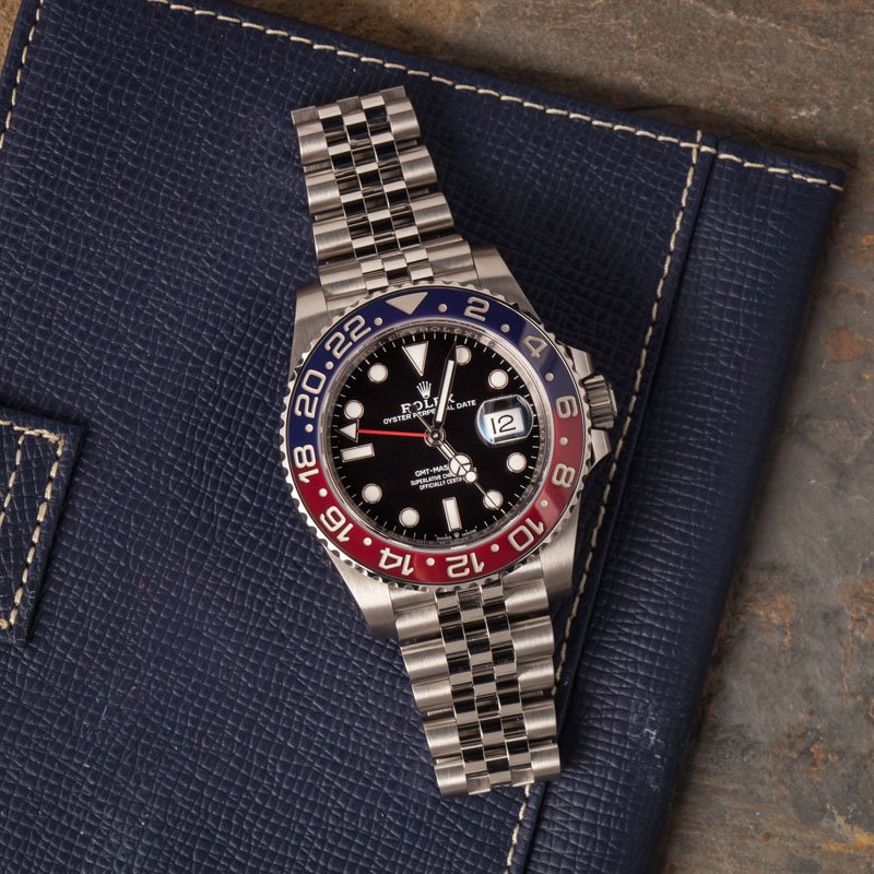 Rolex GMT-Master II Ref 126710 Red & Blue Pepsi