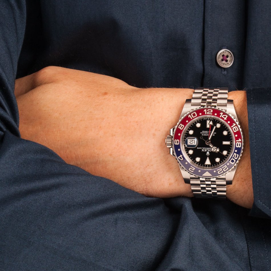 Rolex GMT-Master II Ref 126710 Red & Blue Pepsi