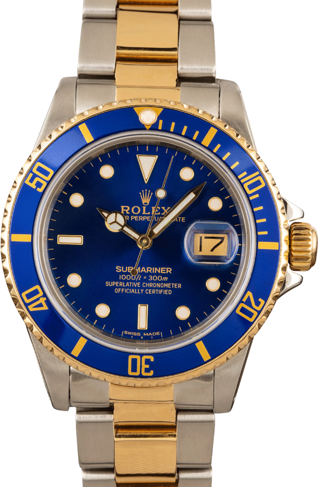 Rolex Two Tone Submariner 16613