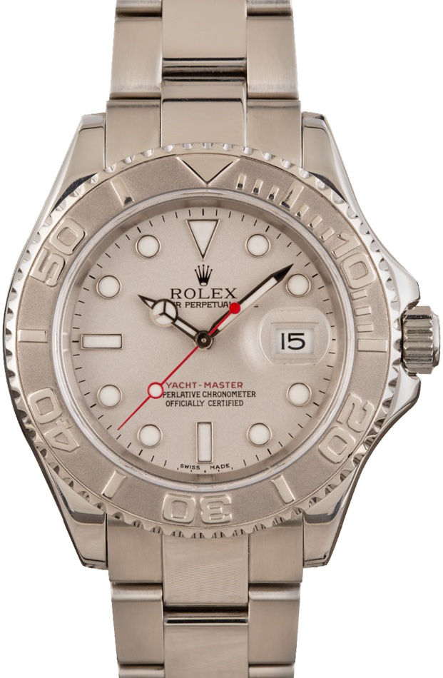 Rolex Yacht-Master 16622 Platinum Dial & Bezel