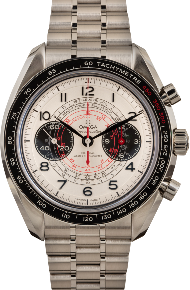 Omega Speedmaster Chronoscope Silver Dial