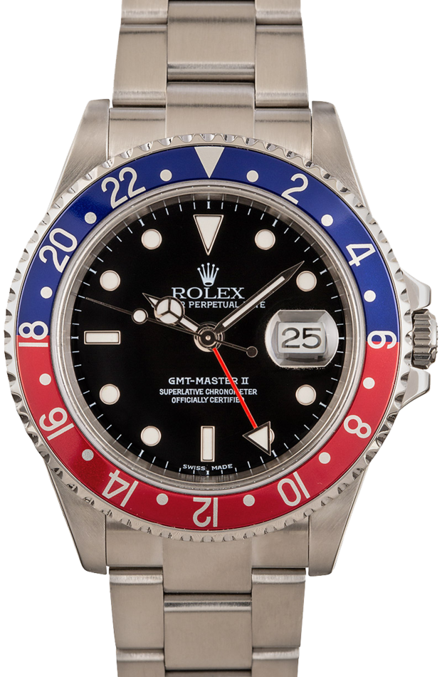 Rolex GMT Master II 16710 Pepsi Bezel