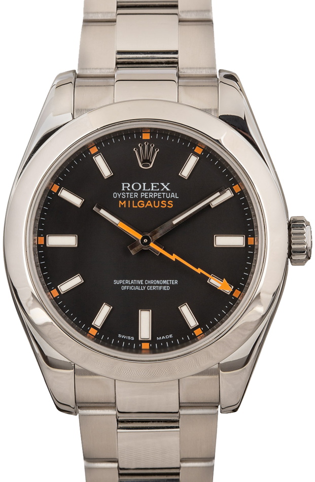 Rolex Milgauss Black Dial 116400