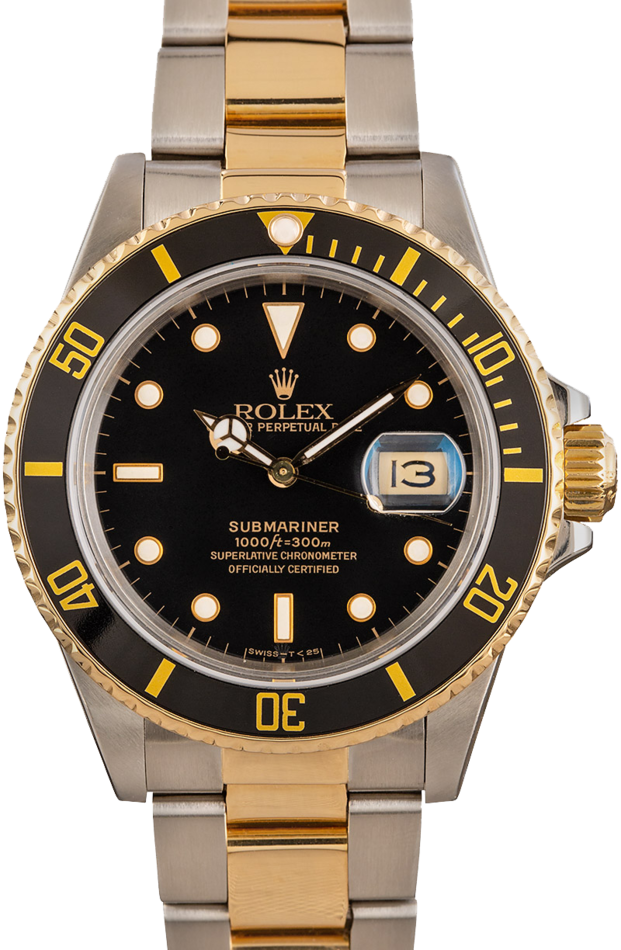 Rolex Submariner 16803 Black Dial