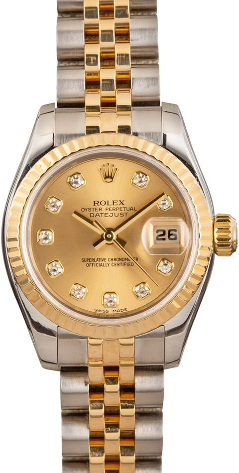 Ladies Rolex DateJust 179173