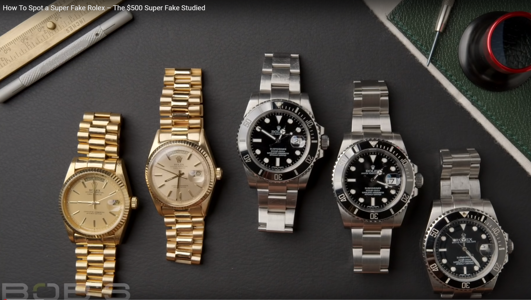 how to spot a super fake rolex