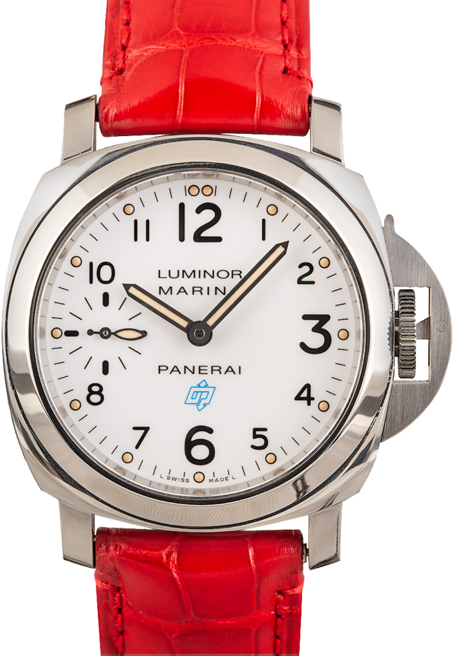 Mens Panerai Luminor Marina White Arabic Dial