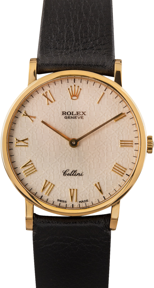 Pre-Owned Rolex Cellini 5112 Roman Dial