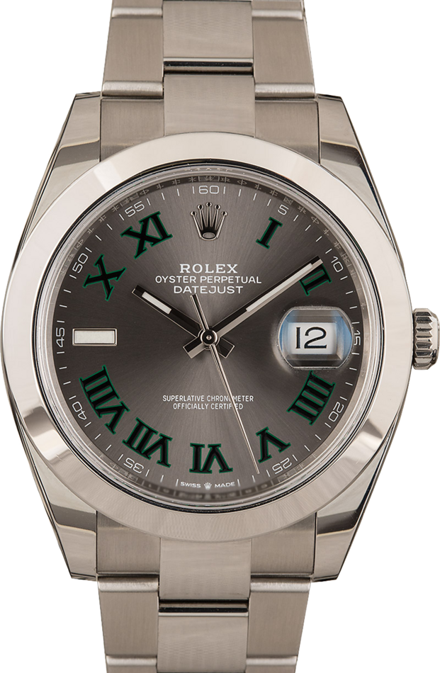 Rolex Datejust 41 Ref 126300 Roman Dial