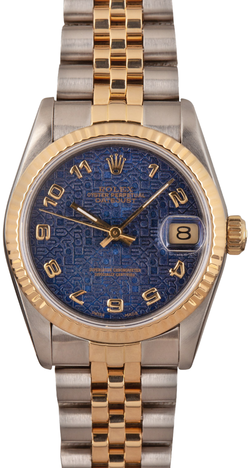 Rolex Datejust Mid-size 68273 Two Tone Jubilee