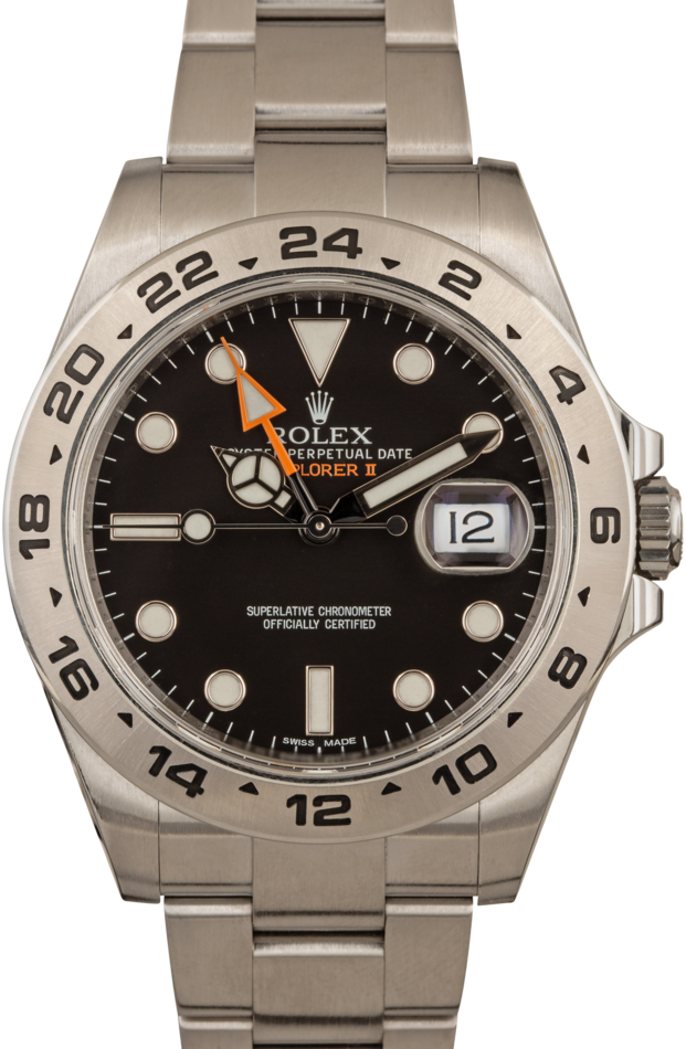 Rolex Explorer 2 Black Dial 216570