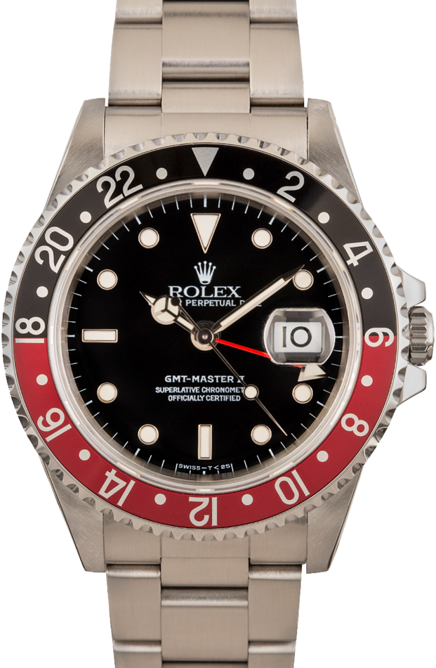 Rolex GMT-Master II Ref 16710 Red & Black Coke