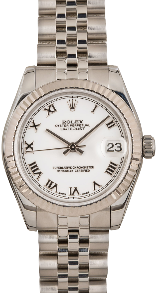 Rolex Datejust 178274 White Roman