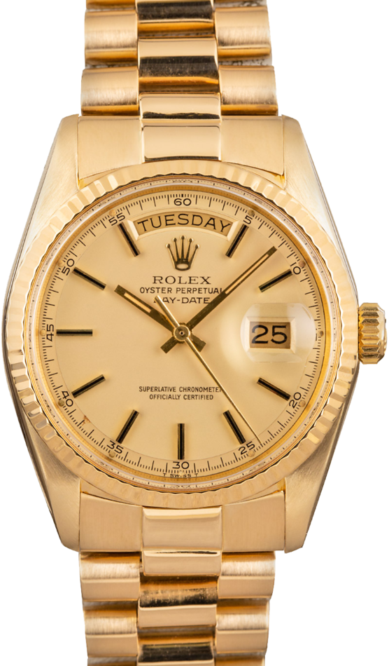 Rolex President 1803 Champagne Dial