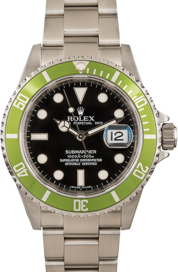 Rolex Submariner Green Anniversary Edition 16610V