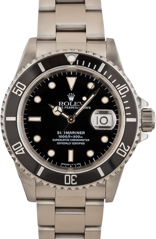 Rolex Submariner 16610 Black