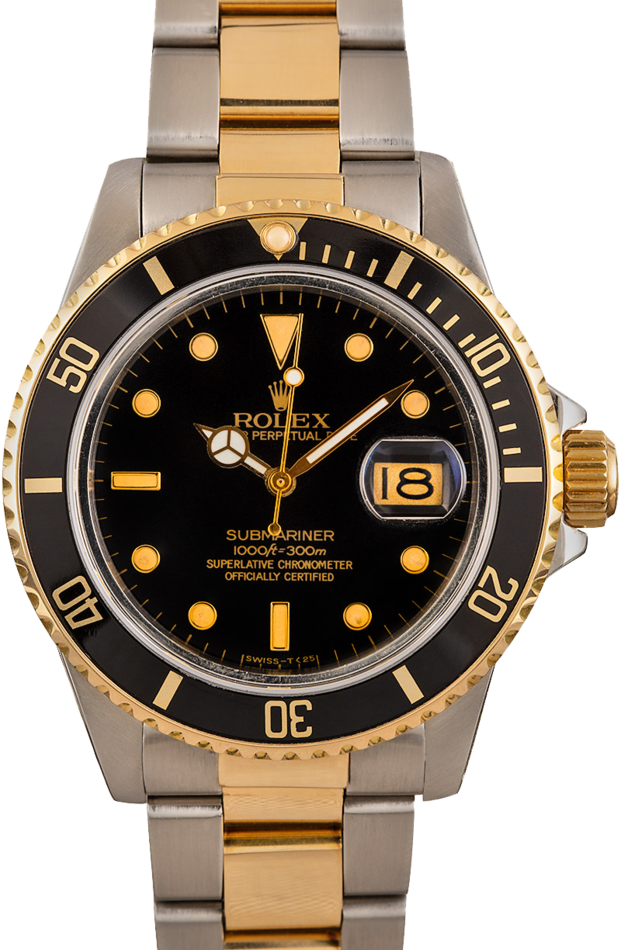 Rolex Submariner 16803 Two Tone