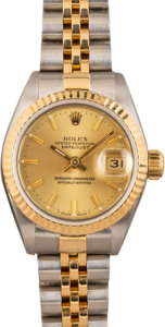 Women's Rolex Datejust 69173 Champagne