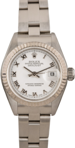 Rolex Datejust 79174 White Roman Dial