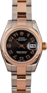 Rolex Datejust 179161 Black Concentric Dial