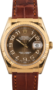 Rolex Datejust 116138 18k Yellow Gold