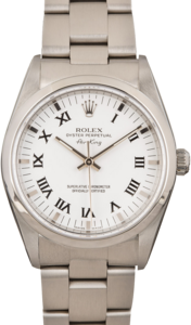 Rolex Air-King 14000 White Roman Dial