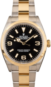 Mens Rolex Explorer Black 124273