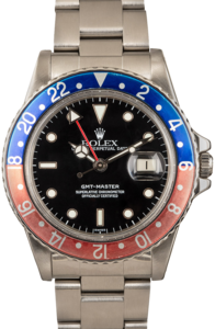 Rolex GMT-Master 16750 Pepsi Bezel Insert