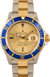 Rolex Submariner 16613 Serti