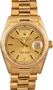 Rolex Day-Date President 18038 Yellow Gold