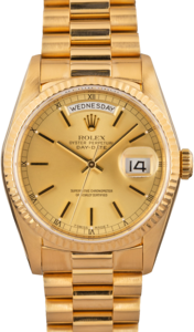 Used Rolex President Day-Date 18238 Gold