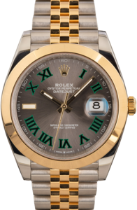 Rolex Datejust 41 Ref 126303 Wimbledon Dial