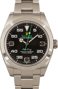 Men's Rolex Air-King 116900 Arabic Markers