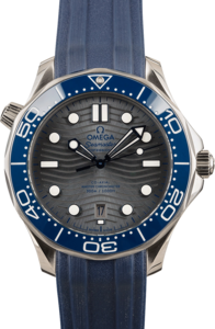 Omega Seamaster Diver 300M Grey Wave Dial