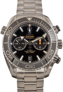 Pre-Owned Omega Seamaster Planet Ocean Black