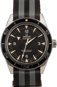 Omega Seamaster Black Arabic Dial