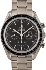 Omega Speedmaster Stainless Steel Black Dial