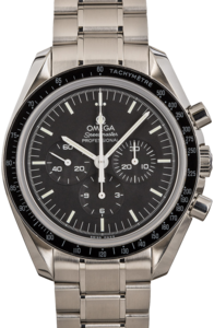 Mens Omega Speedmaster Moonwatch Black