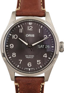 Oris Big Crown ProPilot Big Day Date Leather Strap